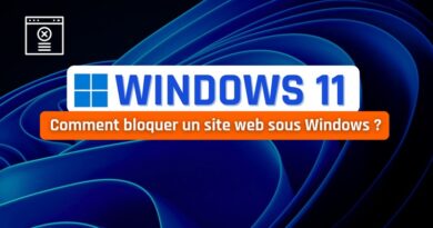 tuto windows bloquer accès site web