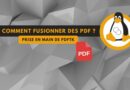 tuto linux fusionner des pdf