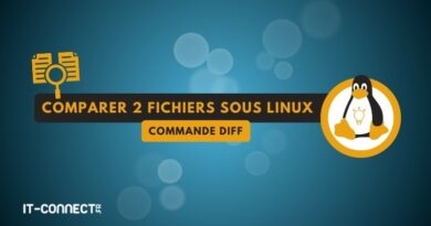 tuto linux comparer des fichiers avec diff