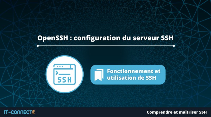 OpenSSH : configuration du serveur SSH