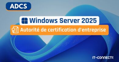 Windows Server - ADCS - Créer autorité de certification racine d'entreprise