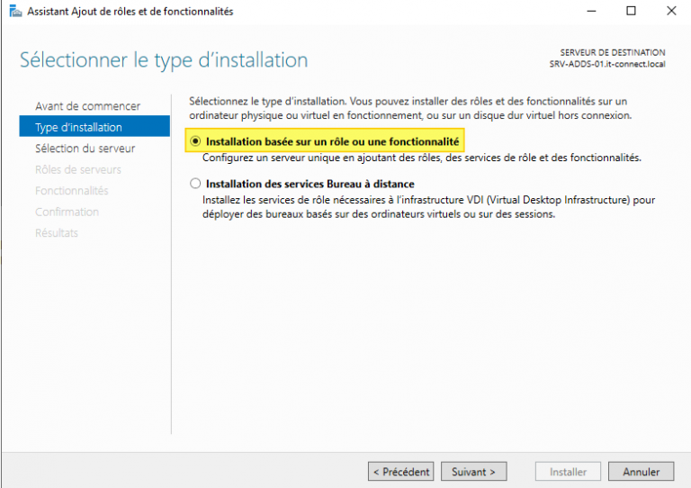 Installer Un Serveur DHCP Sous Windows Server 2025