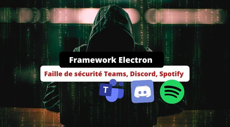 Faille de sécurité commune Teams Discord Spotify