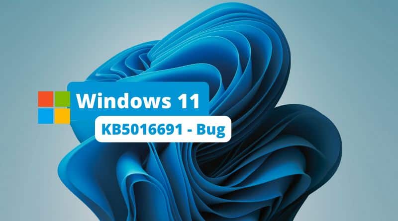 Windows 11 - KB5016691 - Bug