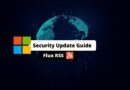 Microsoft Security Update Guide - Flux RSS