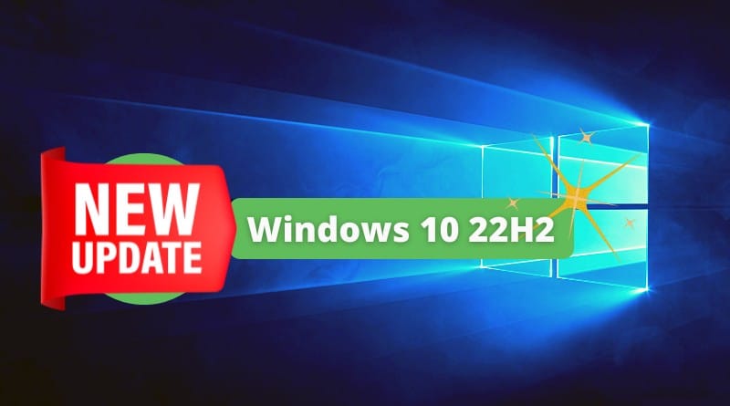 Sortie de Windows 10 22H2