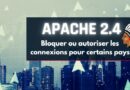 Apache2 - Restrictions par pays