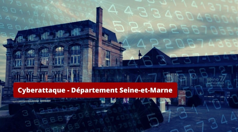 Cyberattaque - Département Seine-et-Marne