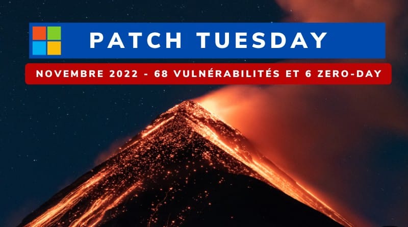 Microsoft Patch Tuesday Novembre 2022