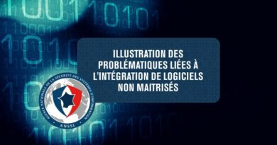 Rapport ANSSI - Sécurité - Logiciels non maitrisés