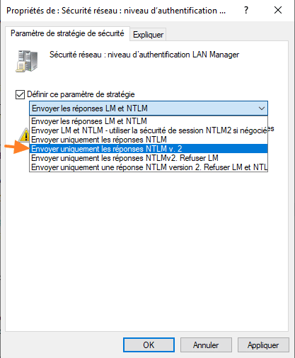 Active Directory - Forcer NTLMv2