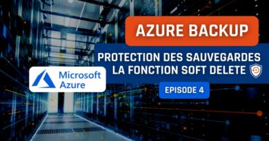 Azure Backup - Protection avec Soft Delete