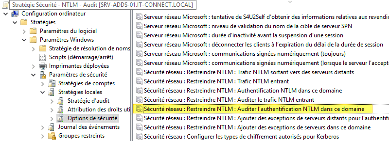 GPO Audit NTLM
