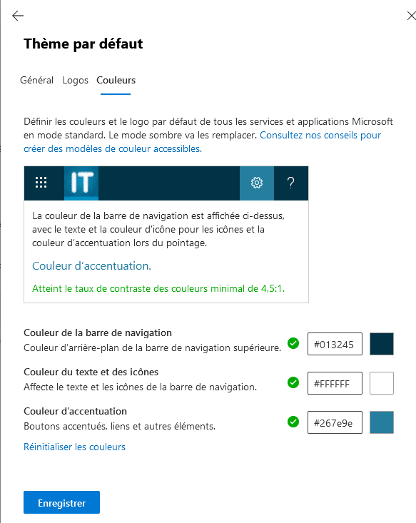 Microsoft 365 - Office 365 - Thème interface - 4