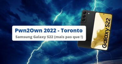 Pwn2Own 2022 - Toronto - Samsung Galaxy S22