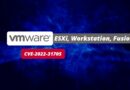 VMware ESXi - CVE-2022-31705