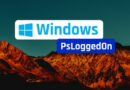 PsLoggedOn Windows