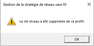 Clé réseau supprimée WiFi par GPO