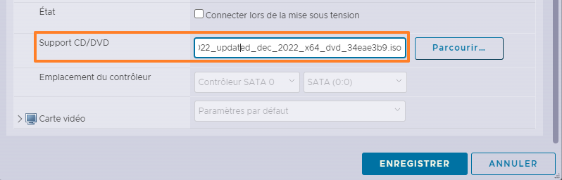 Mise à niveau Windows Server 2019 vers Windows Server 2022 - Etape 1