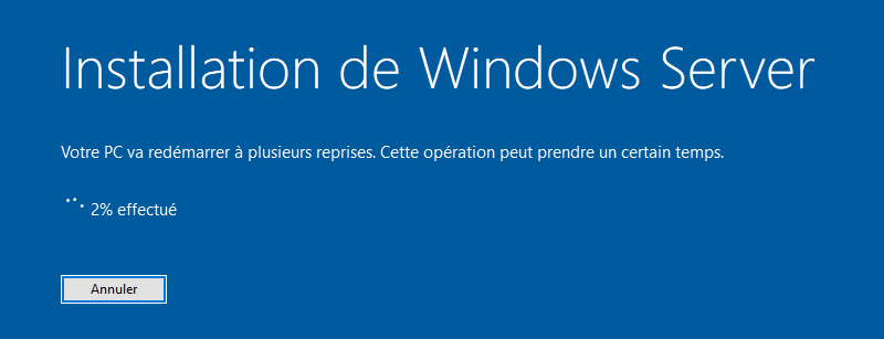 Mise à niveau Windows Server 2019 vers Windows Server 2022 - Etape 10