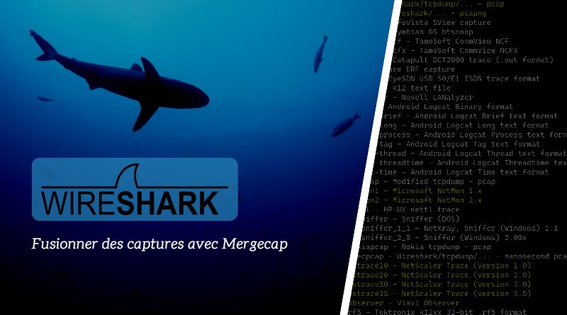 Wireshark - Fusionner des captures avec Mergecap