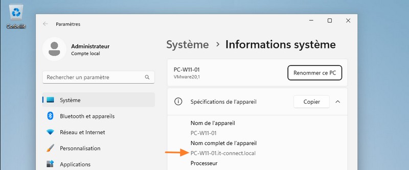 MDT - PC intégré au domaine Active Directory - 2