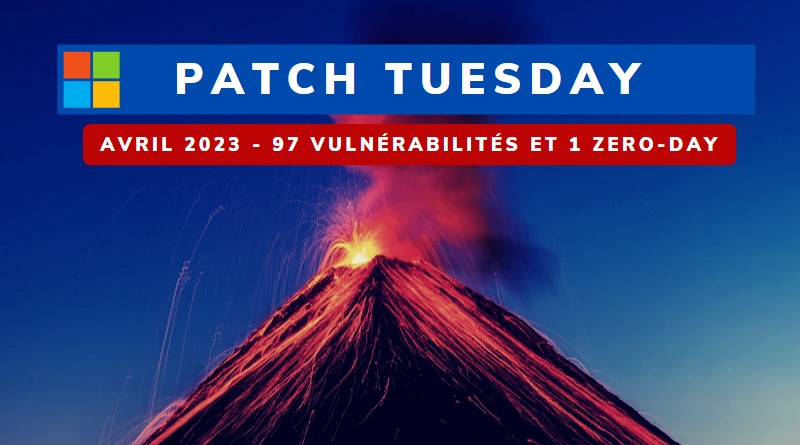 Microsoft Patch Tuesday Avril 2023