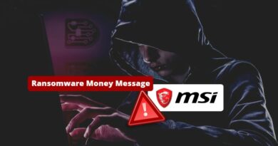 Ransomware Money Message - Cyberattaque MSI - Avril 2023