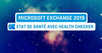 Tutoriel Exchange 2019 - Vérifier étant de santé