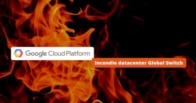 Google Cloud Platform - Incendie datacenter Global Switch