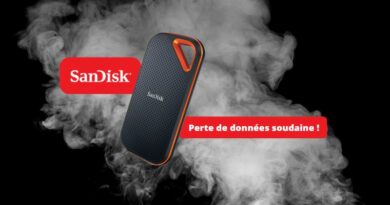 SSD SanDisk - Perte de données 2023