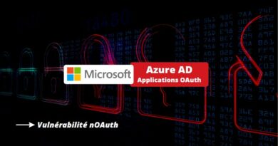 Vulnérabilité Microsoft Azure AD OAuth - nOAuth