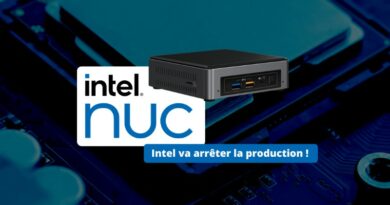 Intel a pris la décision d'arrêter sa gamme NUC