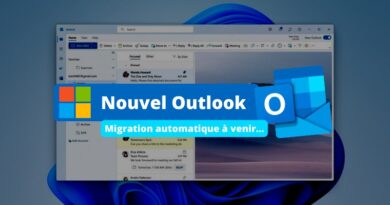 Nouvel Outlook Windows - Migration utilisateurs de Courrier