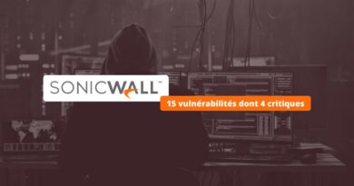 SonicWall - 15 vulnérabilités dont 4 critiques - Juillet 2023