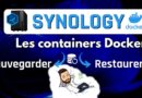 Synology - Sauvegarder et restaurer les containers Docker