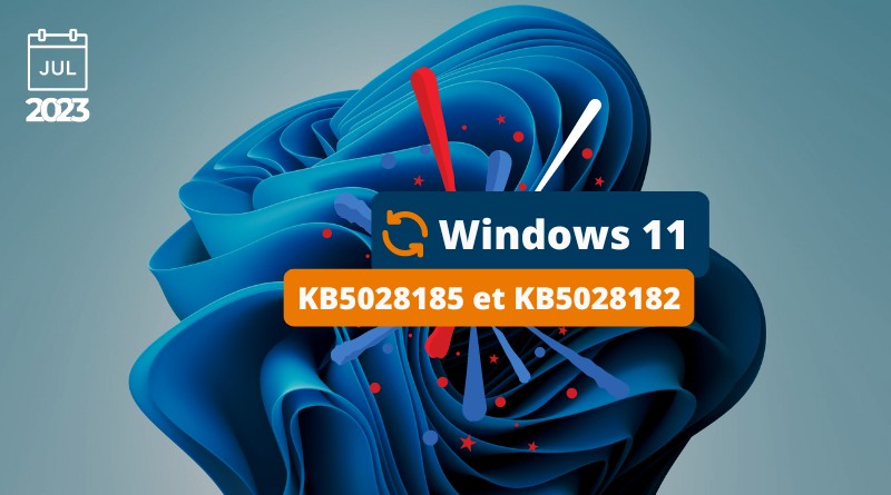 Windows 11 KB5028185 et KB5028182