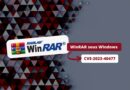 WinRAR sous Windows - CVE-2023-40477