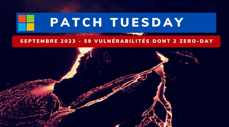 Microsoft Patch Tuesday Septembre 2023