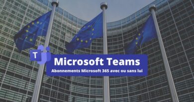 Microsoft Teams abonnements Microsoft 365 en Europe