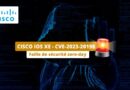 Cisco IOS XE - CVE-2023-20198 - Alerte de sécurité