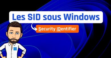 Les SID sous Windows