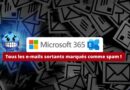 Microsoft 365 Exchange Online octobre 2023 e-mails sortants spams