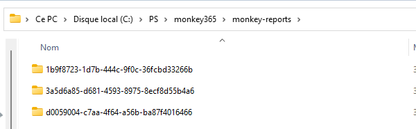 Rapports Monkey365