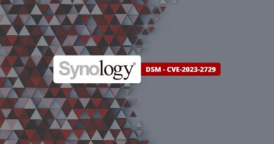 Synology DSM - CVE-2023-2729