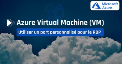 Tuto Azure VM port personnalisé RDP