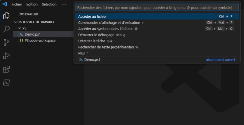 VSCode en français