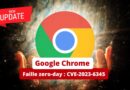 Google Chrome - Faille zero-day CVE-2023-6345