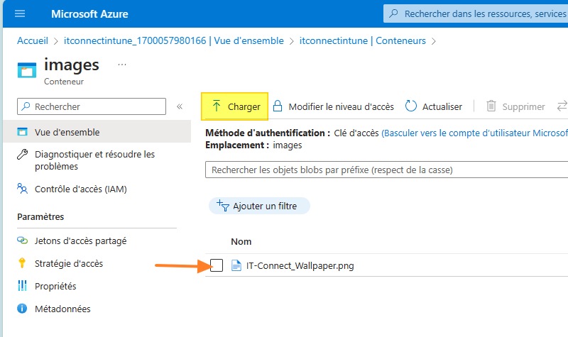 Intune - Azure Blob Storage - Image - 5